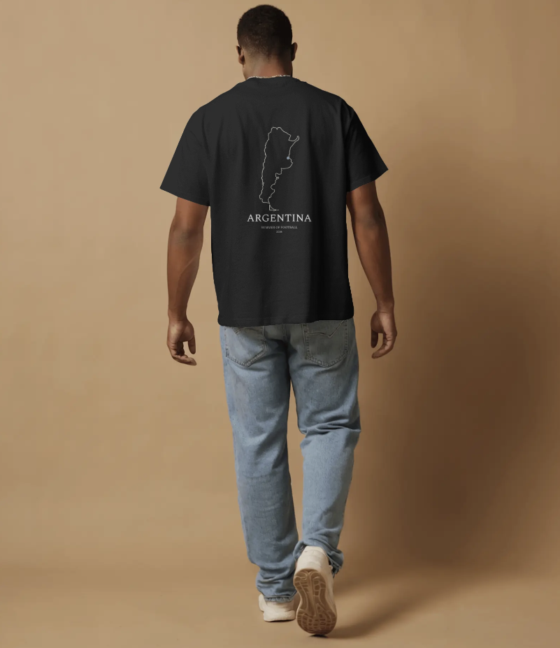 ARGENTINA 240 GSM Premium Cotton Streetwear Tee