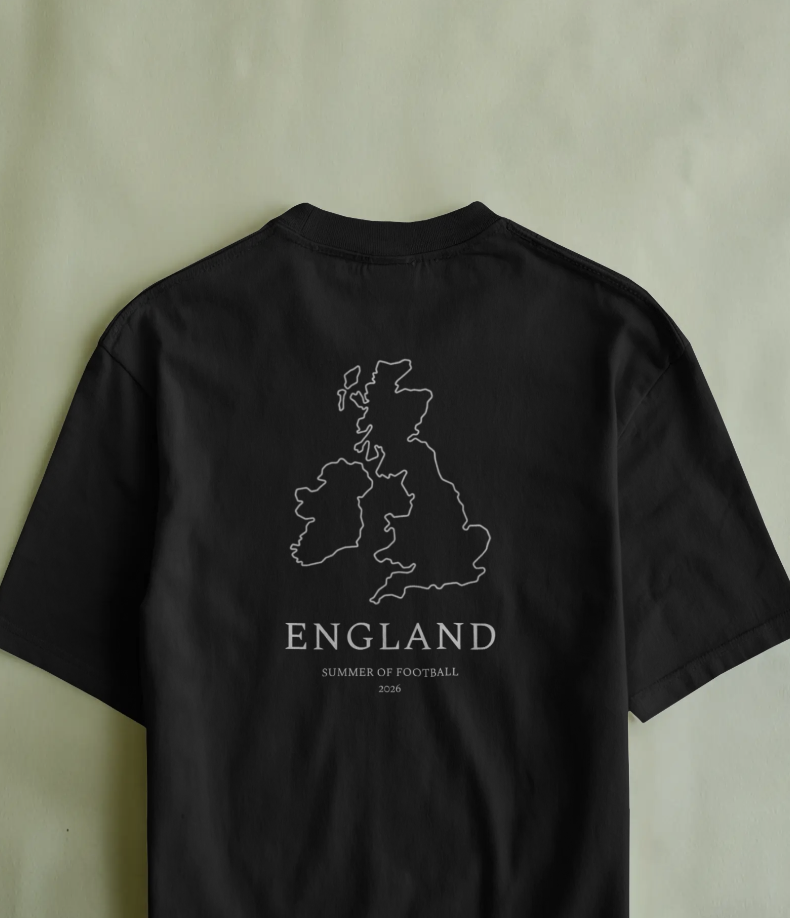 ENGLAND 240 GSM Premium Cotton Streetwear Tee