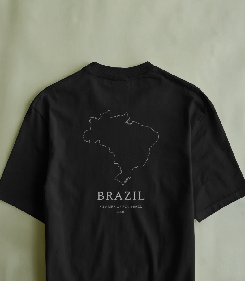 BRAZIL 240 GSM Premium Cotton Streetwear Tee