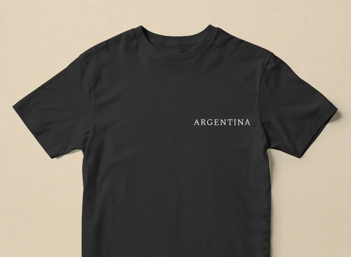 ARGENTINA 240 GSM Premium Cotton Streetwear Tee