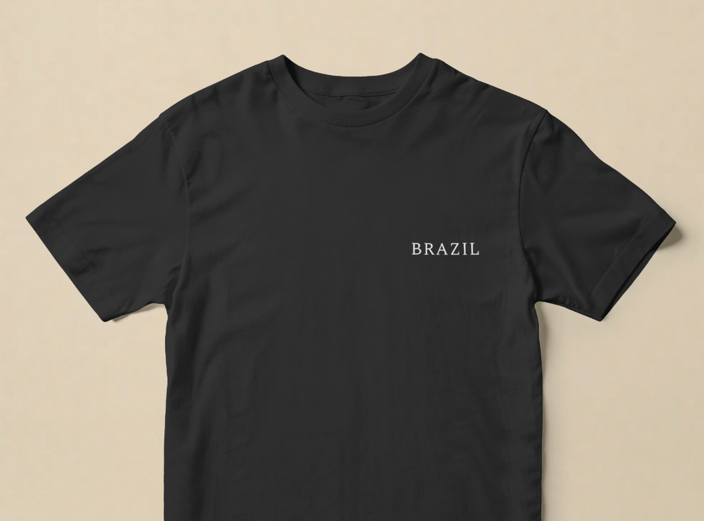 BRAZIL 240 GSM Premium Cotton Streetwear Tee