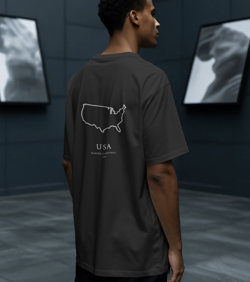 USA 240 GSM Premium Cotton Streetwear Tee