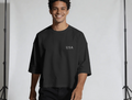 USA 240 GSM Premium Cotton Streetwear Tee