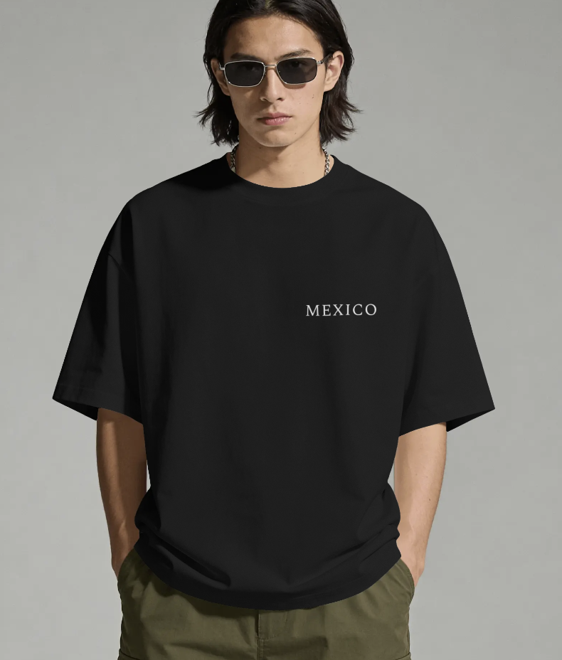 MEXICO 240 GSM Premium Cotton Streetwear Tee