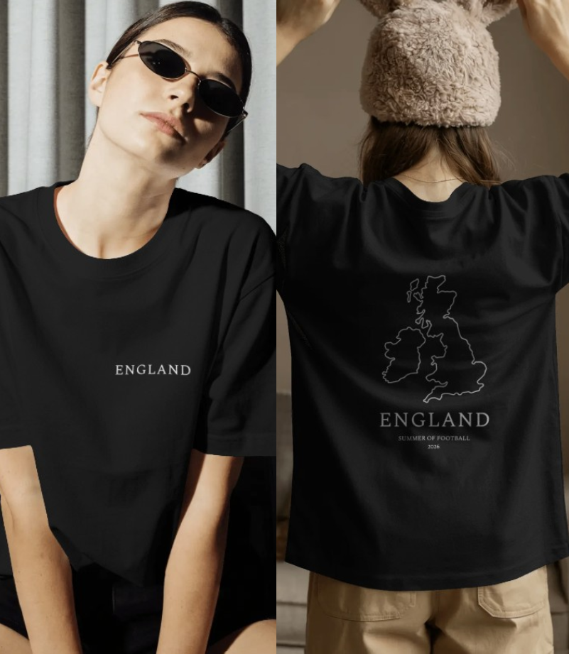 ENGLAND 240 GSM Premium Cotton Streetwear Tee