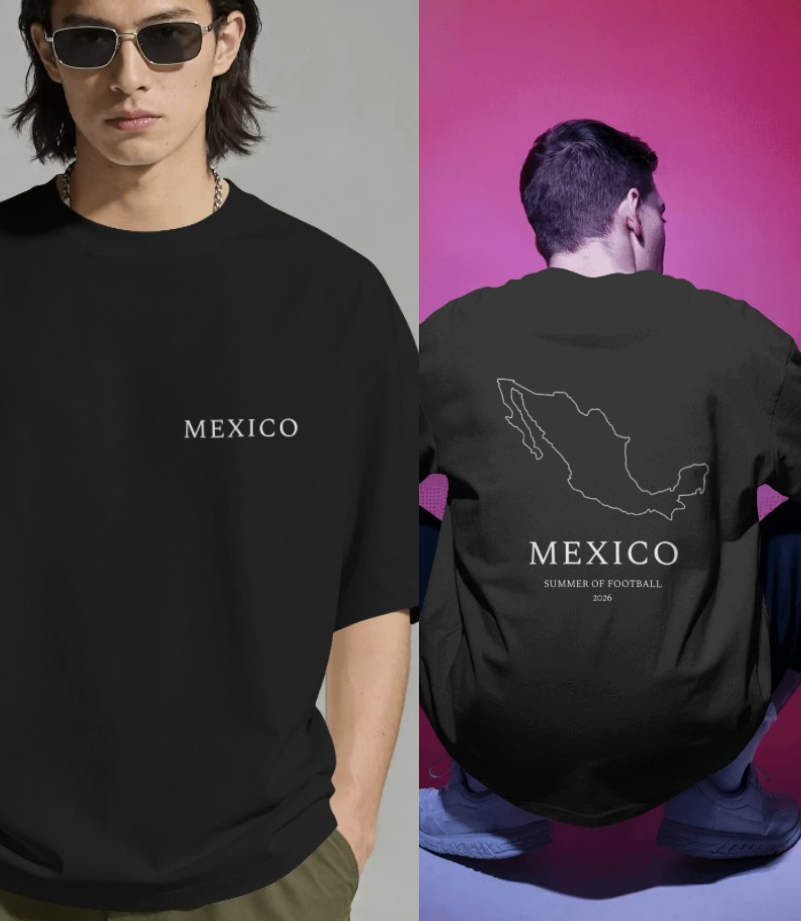 MEXICO 240 GSM Premium Cotton Streetwear Tee